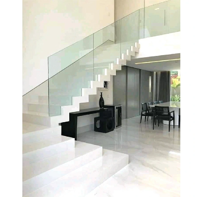 Custom concrete steps stairs