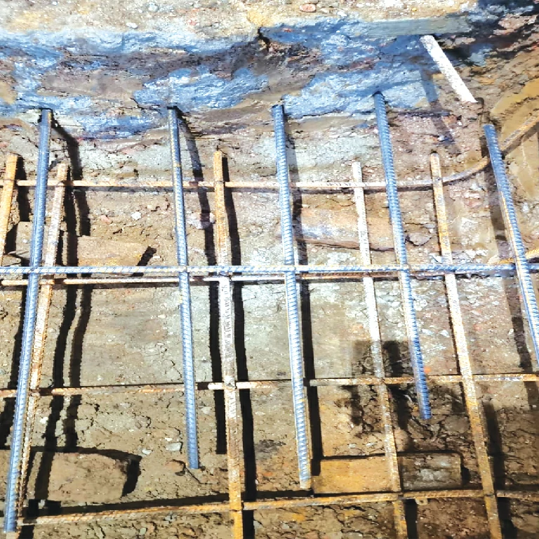 underpinning  concrete slab